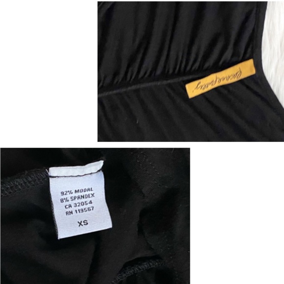 Rachel Pally Ruched Black Bodycon Dress - Picture 6 of 8